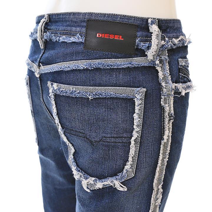 50%off 新品 未使用 DIESEL FOR SUCCESSFUL LIVING インサイドアウト デニム BUSTER-SP L.32 084HV STRETCH メンズ 33 ディーゼル フリンジ_参考画像です。