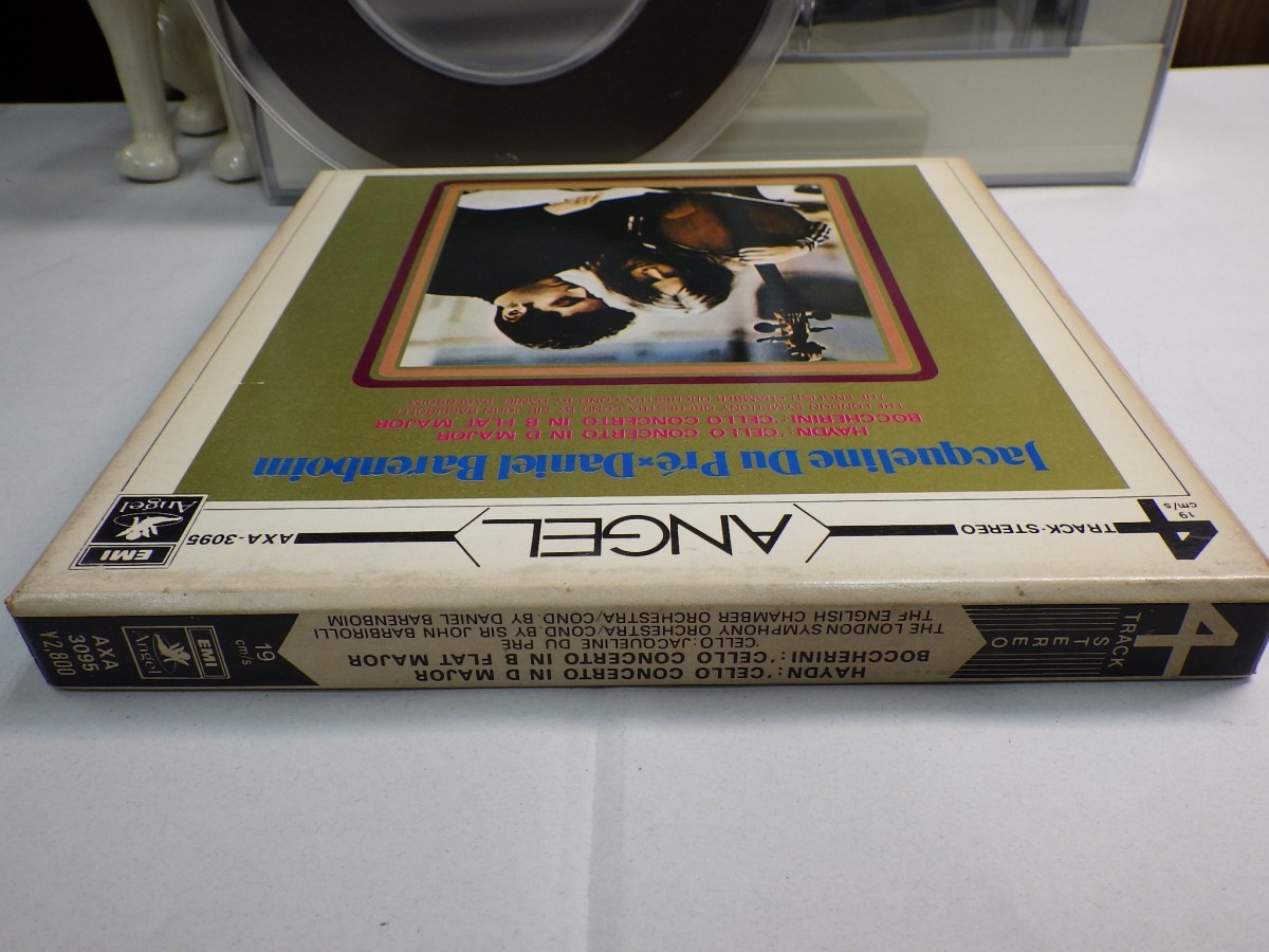 【￥1,000～】Reel-to-reel-tape 7inch｜オープンリール★TOSHIBA国内/4TRACK★HAYDN：CELLO CONCERTO in D MAJOR etc.｜Jacqueline du Pre_画像3