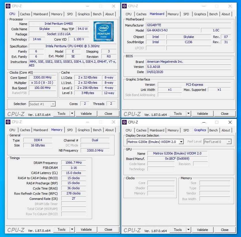 NEC iStorage NS NS100Tg NF8100-224Y Intel Pentium G4400 2C/2T Mem 16GB Express5800 AC/LANケーブルおまけ_画像9