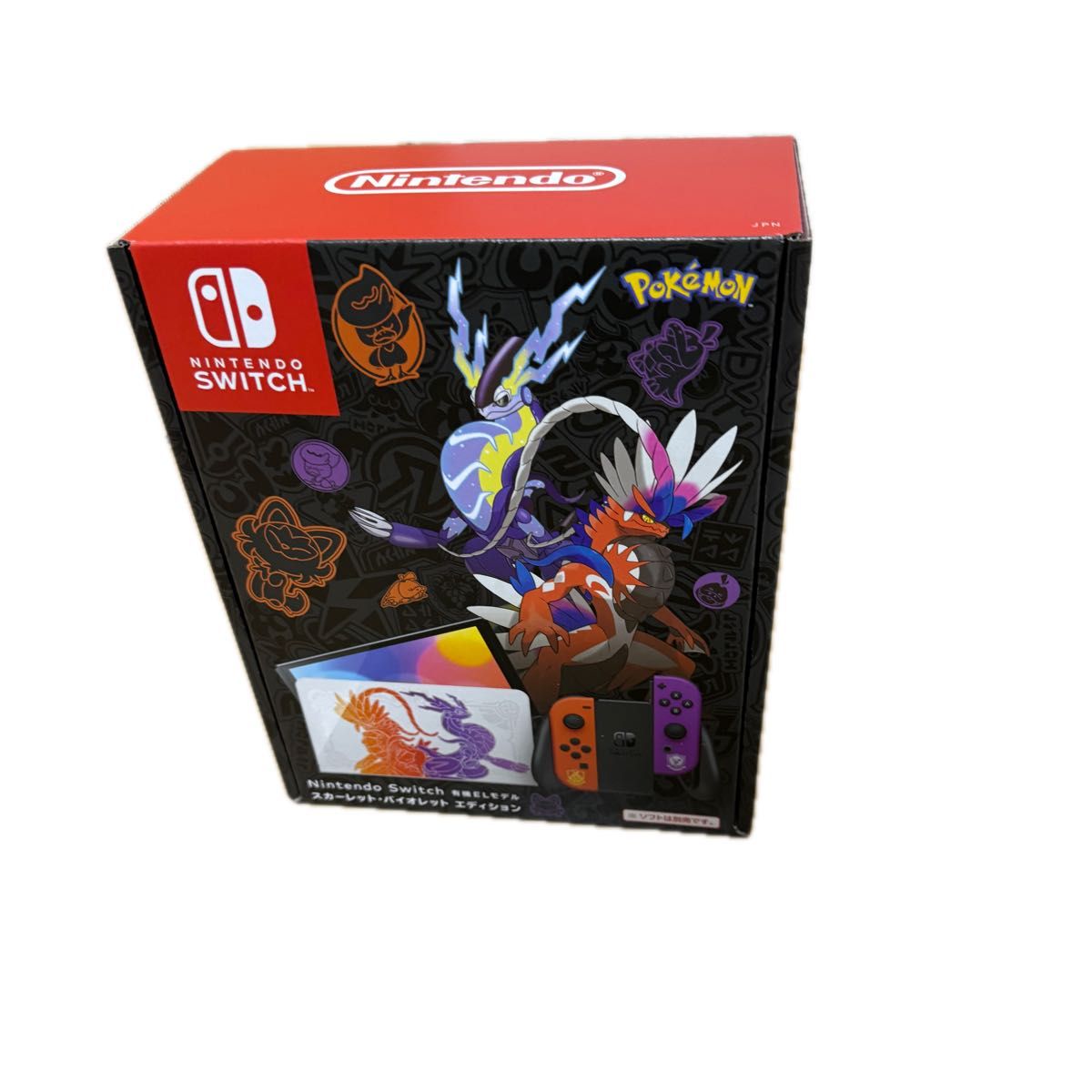 新品未開封】Switch 本体 有機ELモデル スカーレット・バイオレット 新品未開封】Switch 本体 有機ELモデル スカーレット・バイオレット