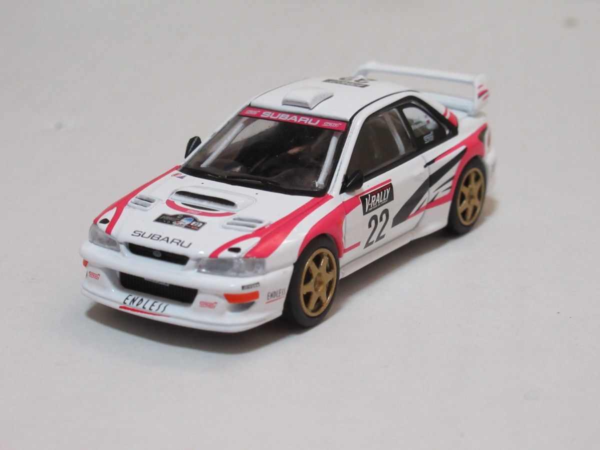 未開封MGT00564-LスバルインプレッサWRC98ラリー・ツールド・コルス1999#22 1/64 TSM 