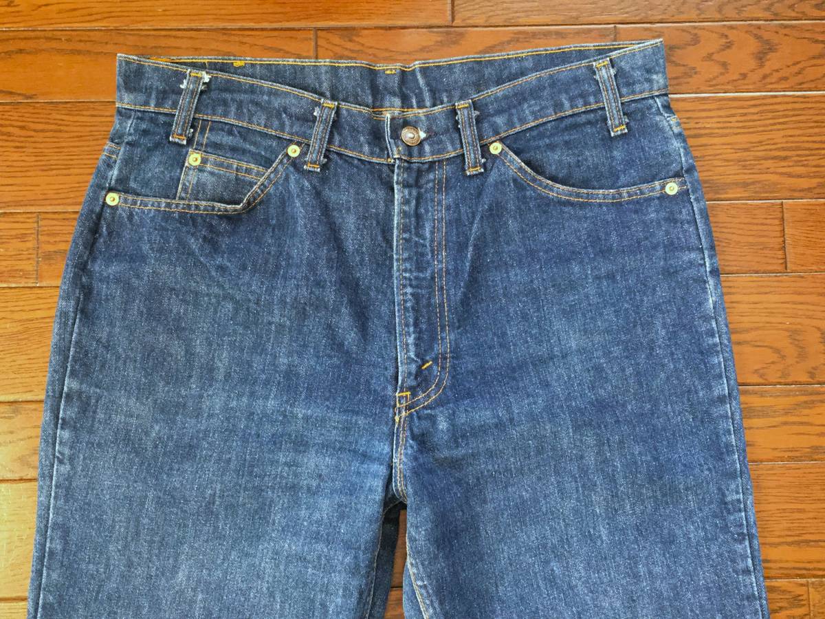 リーバイス Levi's ５１７ ｗ３６ ビンテージ ブーツカット ジーンズ タロン４２ トップボタン裏８ フレア デニム パンツ ７０ｓ ７０年代_画像2