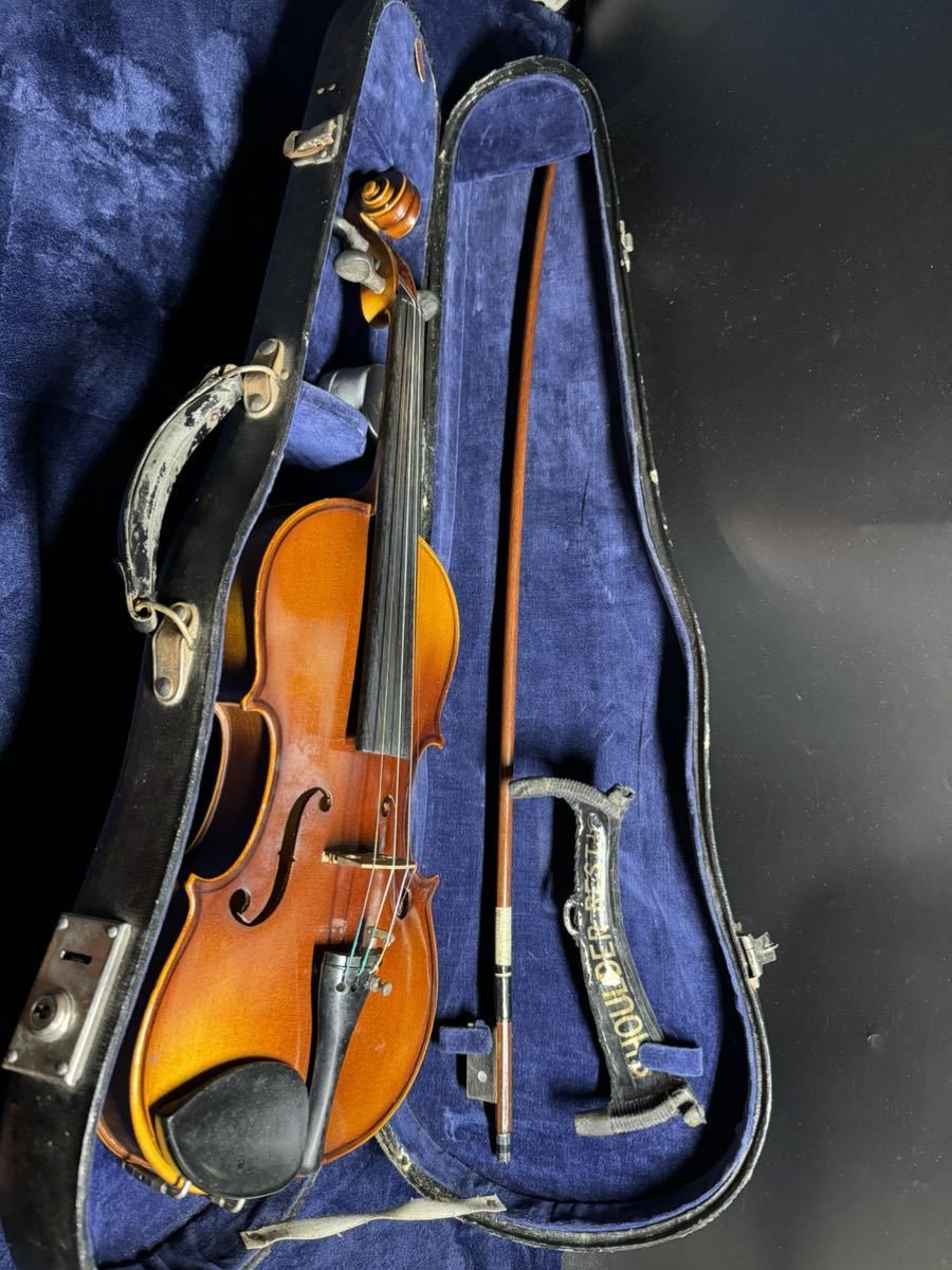 SUZUKI VIOLIN スズキ バイオリン No １０３　1968 1/2弓 ケース付き　中古品_画像9