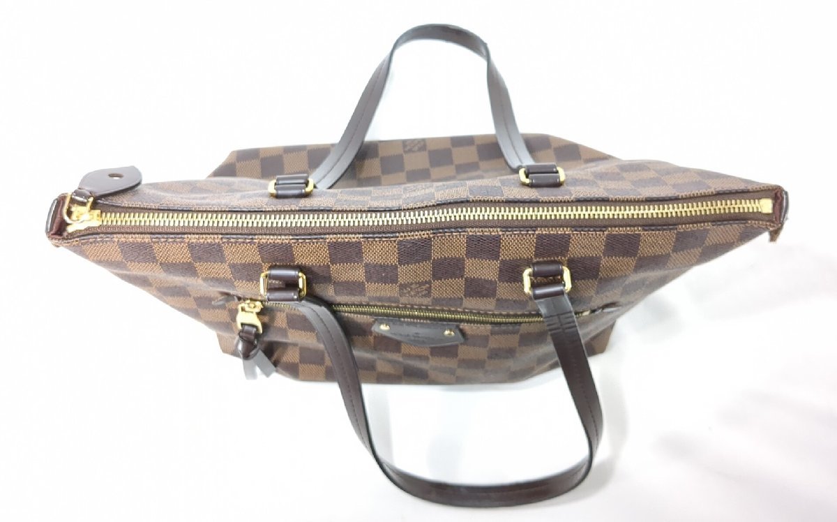 LOUIS VUITTON ルイ・ヴィトン イエナPM ダミエ トートバッグ ショルダーバッグ ビジネスバッグ パドロック付属 N41012_画像7