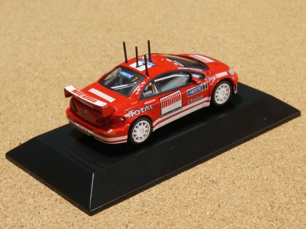 CM's 1/64 PEUGEOT プジョー 307 WRC 2005 フィンランド　ラリーカーコレクションSS.8_画像5