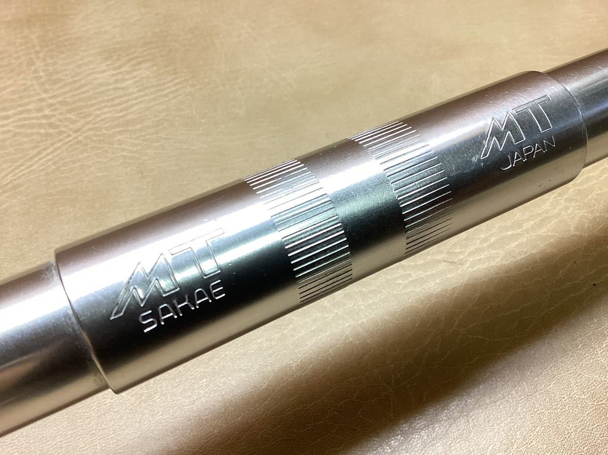 OLD MTB【 SAKAE MT 】アルミ製 フラットバー ④ 25.4mm 650mm 新品 経年保管品 検) Vintage DH XC クロモリ_画像2