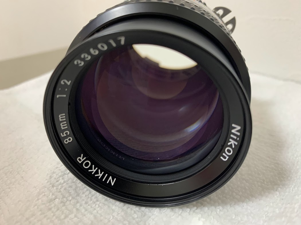 ニコン NIKKOR 85mm 1:2 Nikon レンズ ジャンク扱い_画像6