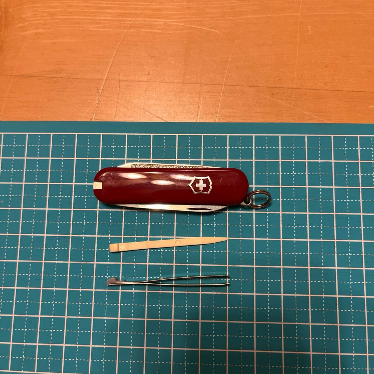 ビクトリノックス　スイスアーミーナイフ　ケース付き　VICTORINOX ROSTFREI