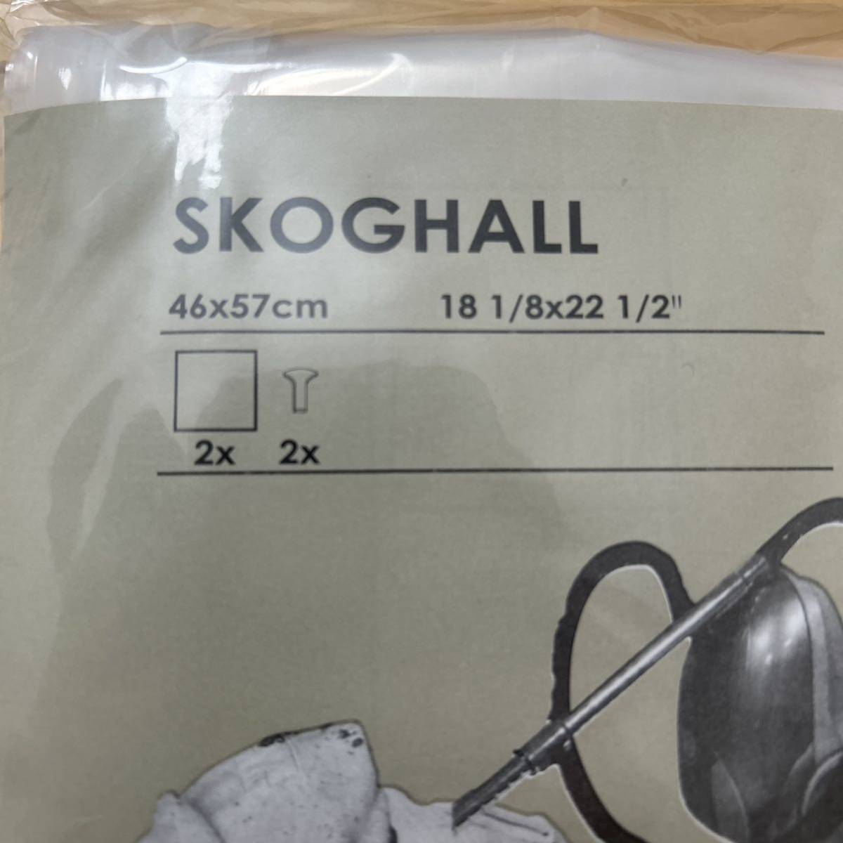 IKEA 圧縮袋　Skoghall 46x57 2枚入り_画像1