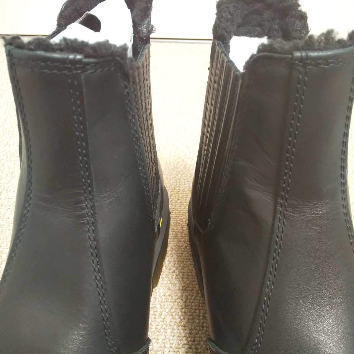 Dr.Martens 2976 BLACK WINTERGRIP 27829001 BLIZZARD WP UK9 Dr. Martens winter рукоятка со вставкой из резинки ботинки Chelsea ботинки 