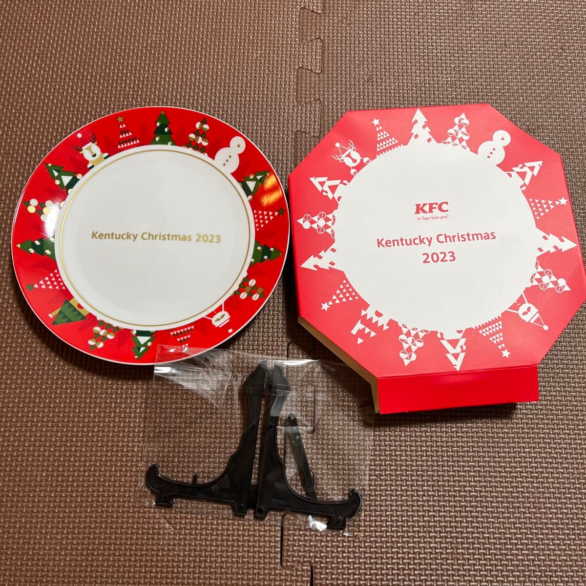 KFC プレート ケンタッキー クリスマス 2023