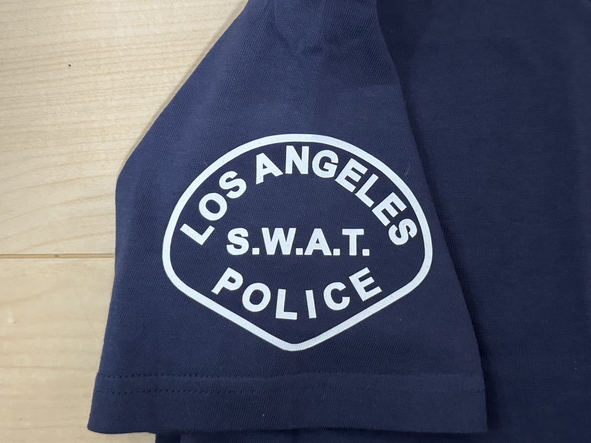 LAPD SWAT Tシャツ ネイビー XLサイズ サバゲー コスプレ 戦闘服 BDU_画像3