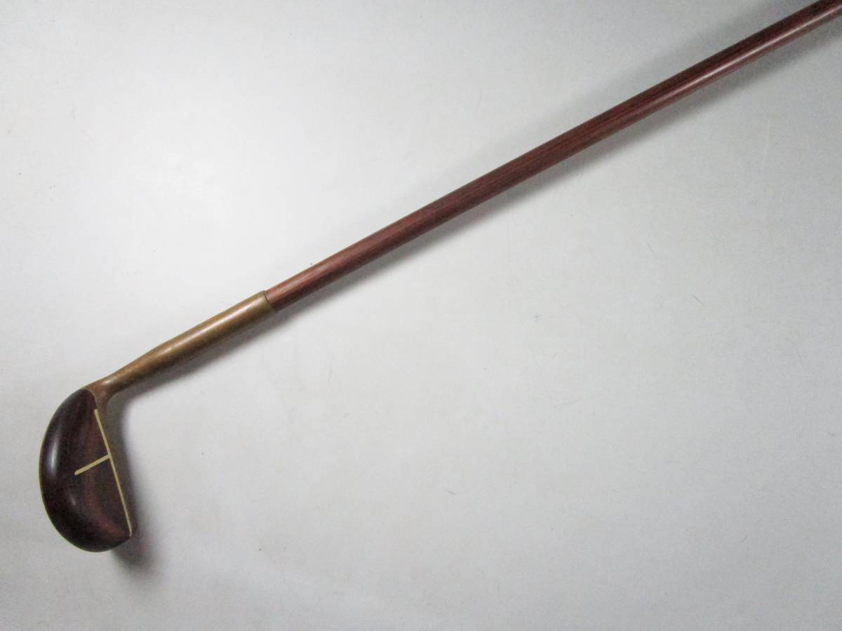 《阡》ヒッコリー 木製パター3点 CROWNER WP-001・The Laird ・HAND MADE ST.ANDREWS・Wood Wand ハンドメイド スコットランド・アメリカ製_画像9