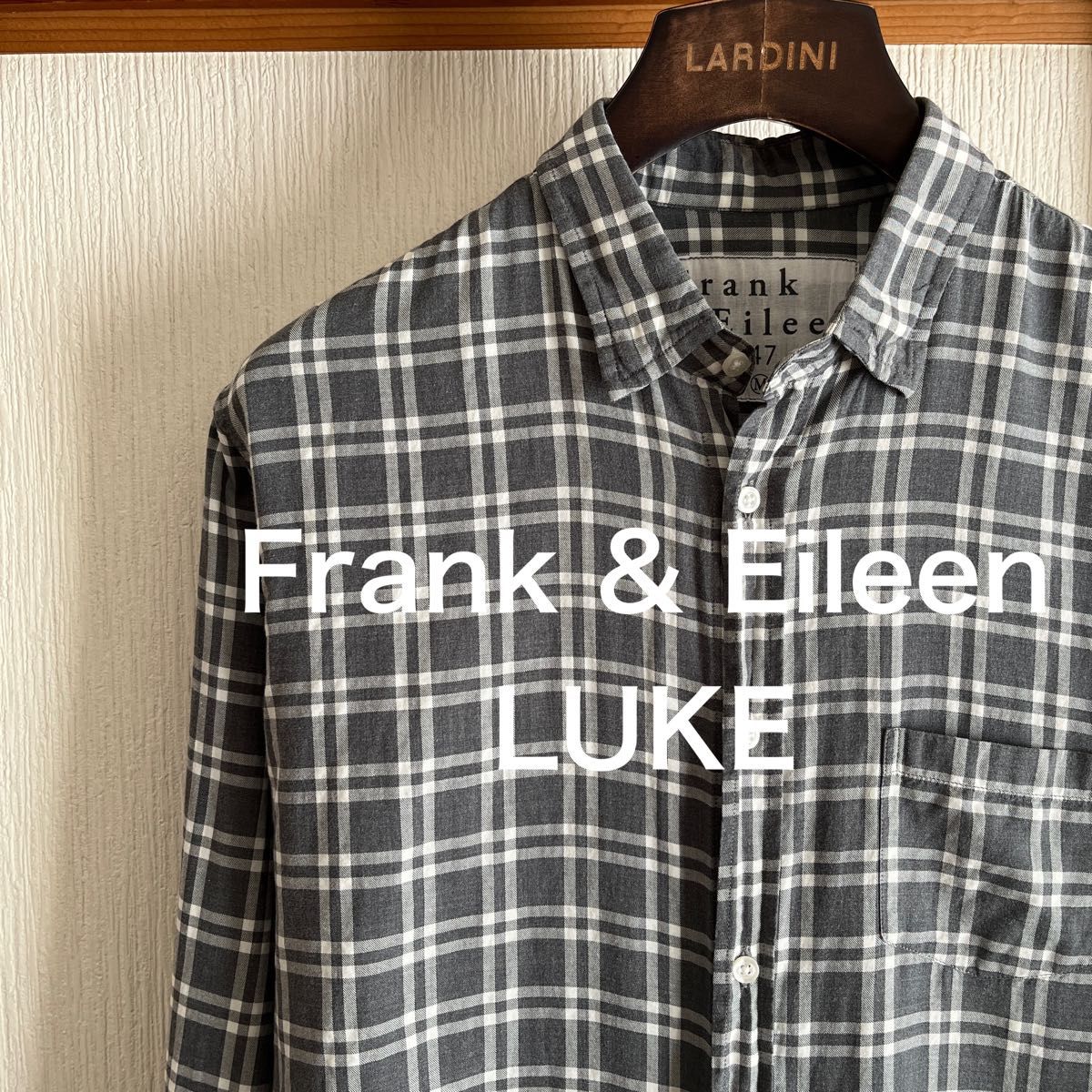 Frank & Eileen フランクアンドアイリーン　ルーク　チェックシャツ