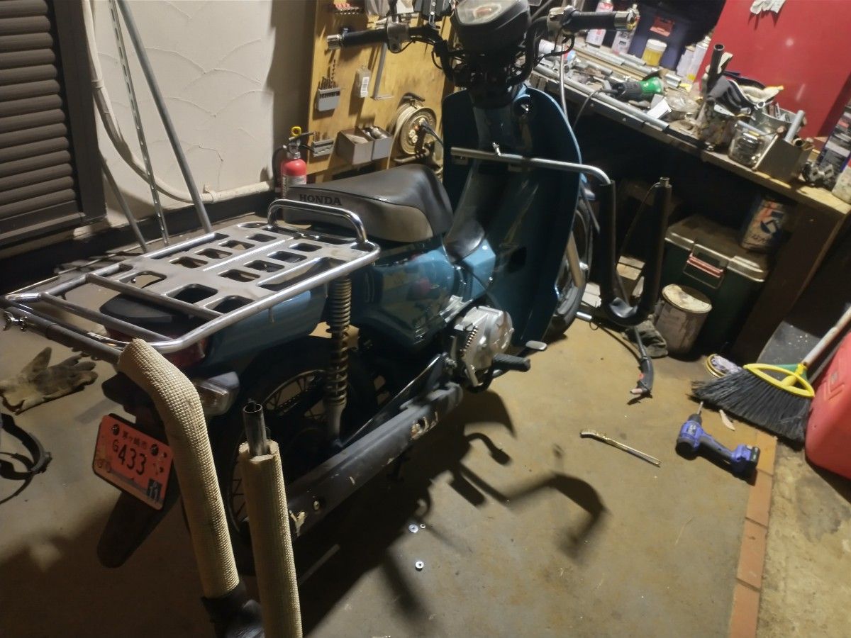 スーパーカブ対応 原付二種 原付スクーター用のサーフボード スーパーカブ対応 原付二種 原付スクーター用のサーフボード