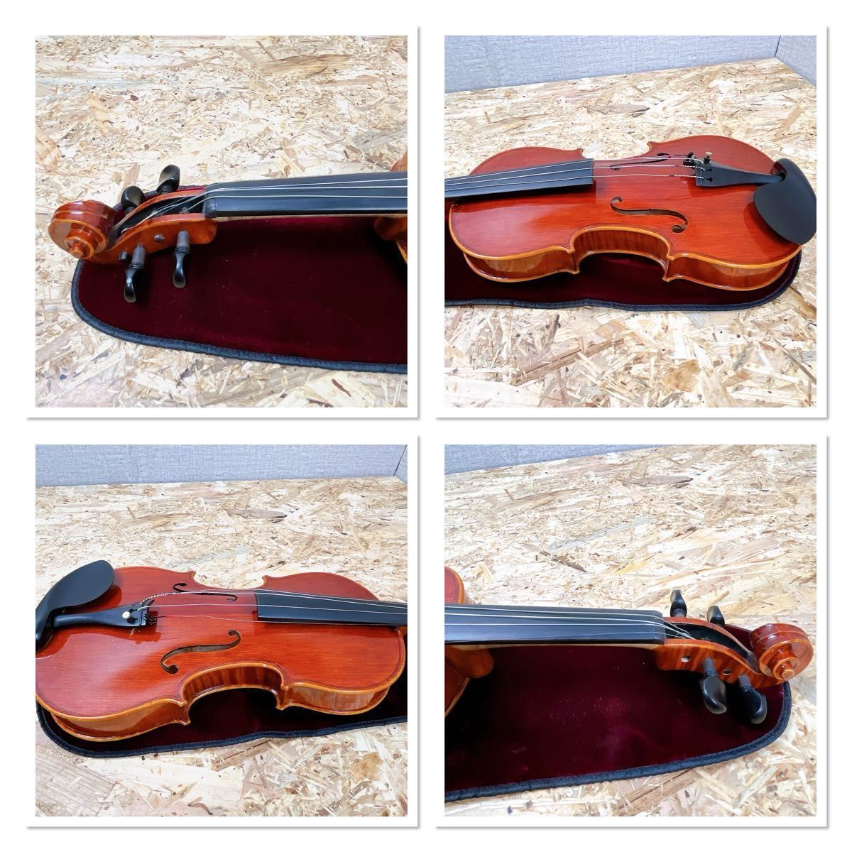 carlo giordano バイオリン VS-3 3/4 2009年製 虎杢