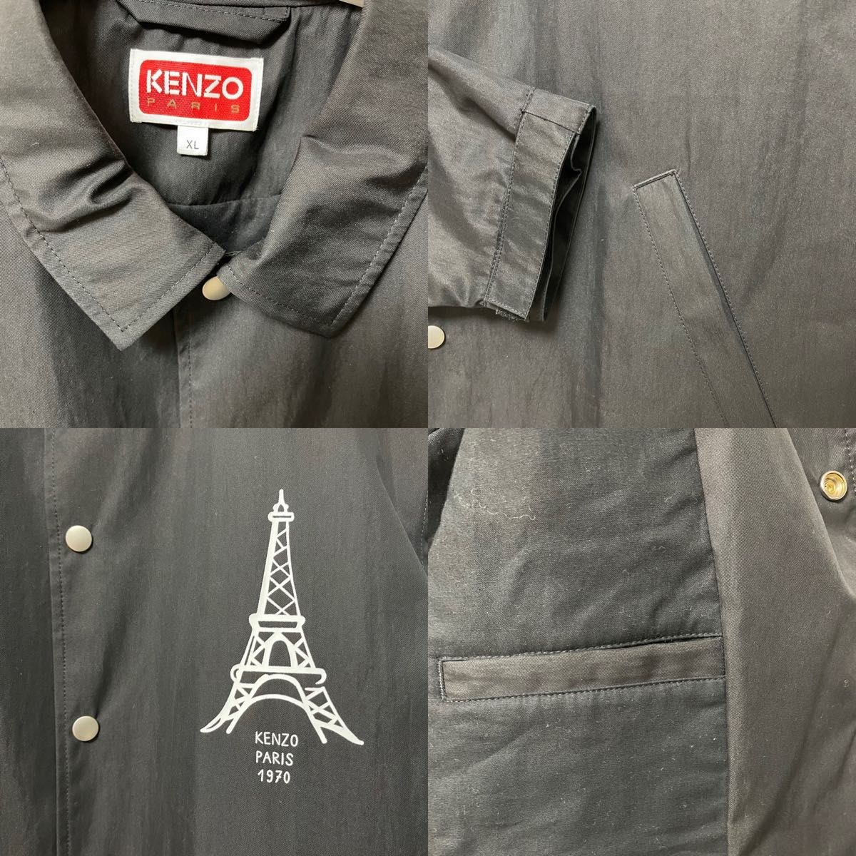 KENZO 'Paris-japan'コーチジャケット XL|Yahoo!フリマ(旧 KENZO 'Paris-japan'コーチジャケット XL|Yahoo!フリマ(旧