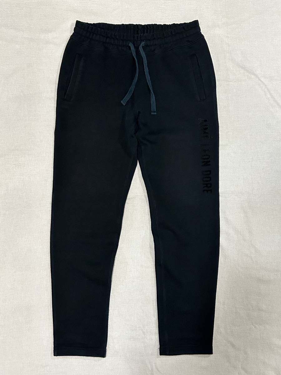 NYC発 初期モデル AIME LEON DORE エメレオンドレ Uniform Sweatpant BLACK M カナダ製！スウェットパンツ_画像1