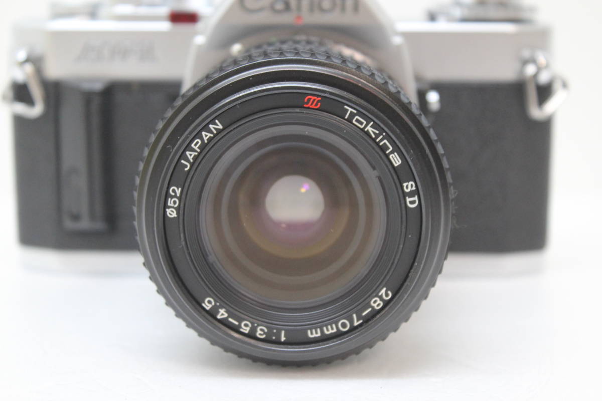 ★良品★ Canon キャノン AV-1 + Tokina トキナー SD 28-70mm F3.5-4.5 　　　　　#196199_画像6