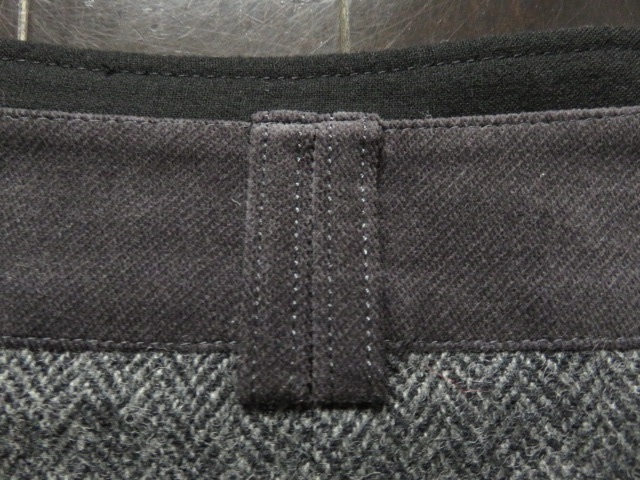 ■上質美品【23区 vingt - trois arrondissements】Donegal tweed 高級ツィードスカート小さな5号SS b566_画像5