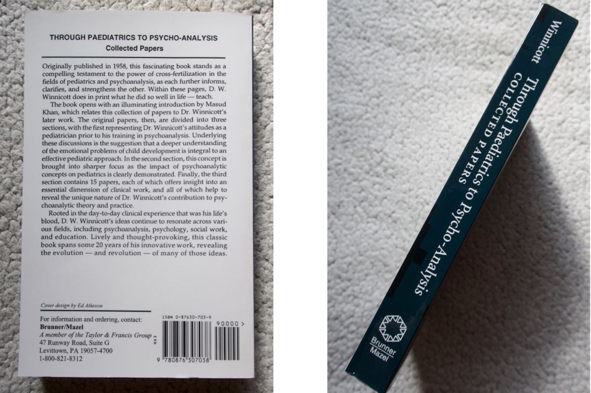 Through Paediatrics to Psycho-analysis (Brunner/Mazel) D.W. Winnicott 洋書ペーパーバック ウィニコット☆ - 洋書、外国語書籍 Through Paediatrics to Psycho-analysis (Brunner/Mazel) D.W. Winnicott 洋書ペーパーバック ウィニコット☆ - 洋書、外国語書籍