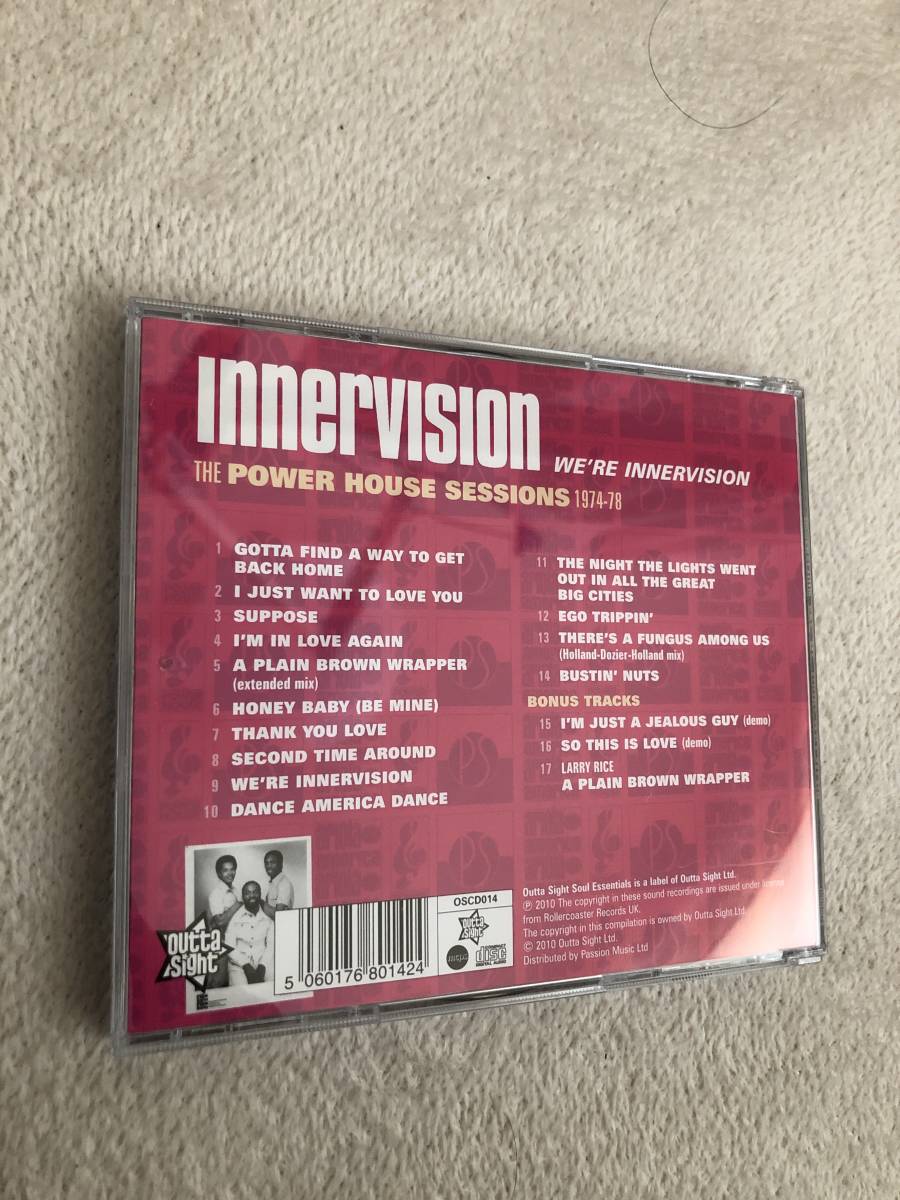 INNERVISION 【送料無料】WE'RE INNERVISION 未発表音源集17曲(funk.モダンソウル.甘茶ソウル.dells.cicago gangsters.solid solution)