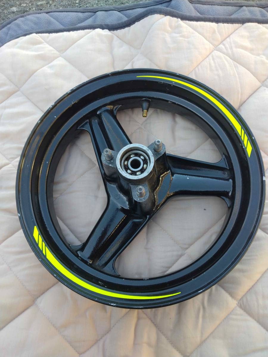 NSR50 NSR80 リアホイール 12インチ レースで使用 3本スポーク NSF100 モンキー KSR APE100 レーサー_画像3