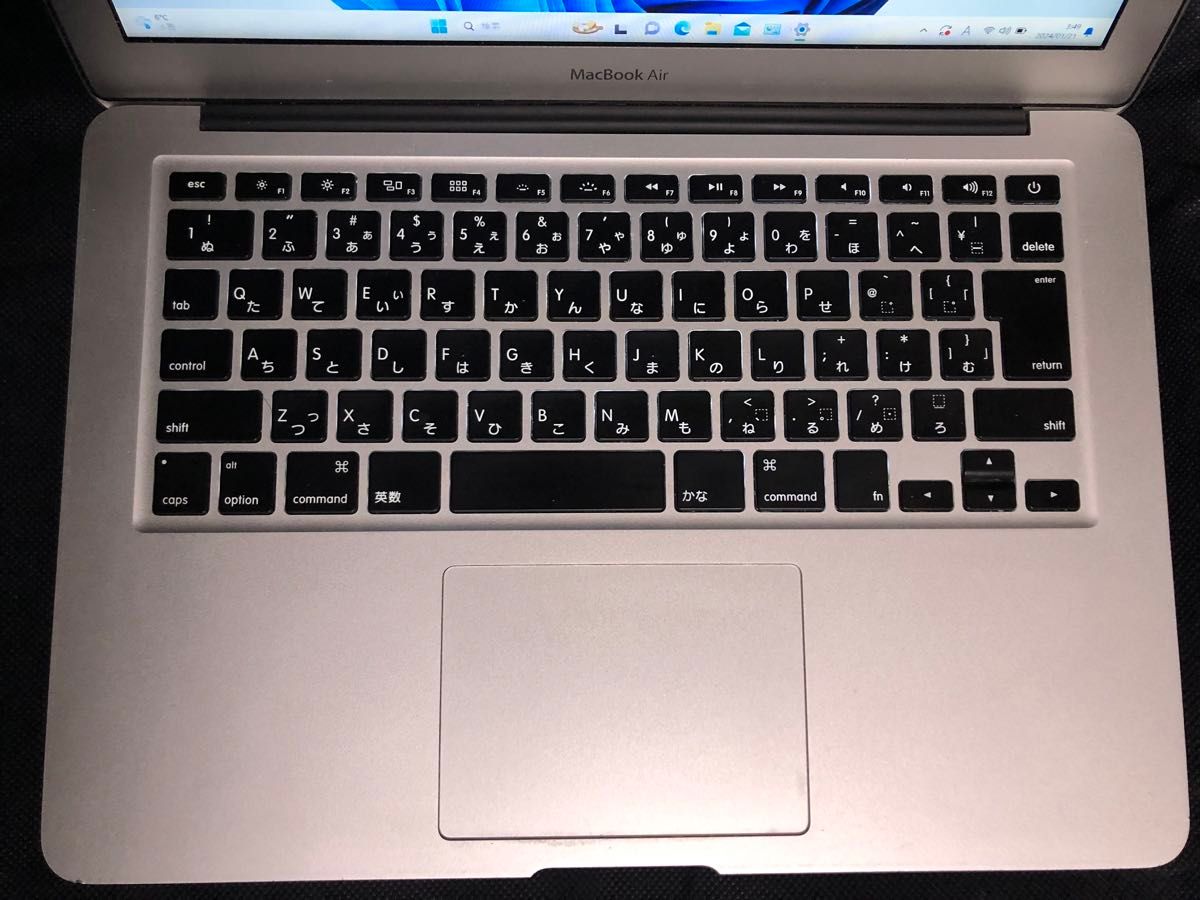 MacBook Air 13インチ Mid 2013・SonomaとWin11の都度選択起動可 MacBook Air 13インチ Mid 2013・SonomaとWin11の都度選択起動可