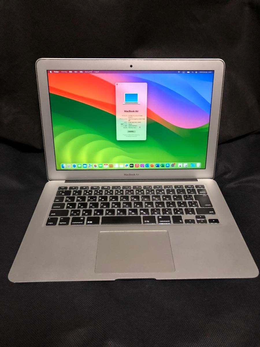 MacBook Air 13インチ Mid 2013・SonomaとWin11の都度選択起動可 MacBook Air 13インチ Mid 2013・SonomaとWin11の都度選択起動可