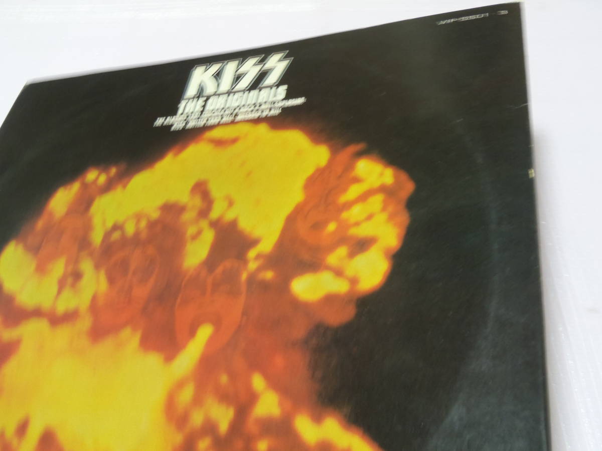 送料無料 KISS キッス 地獄の全貌 ORIGINALS 完品 汚れ ダメージ有 LP レコード_画像9