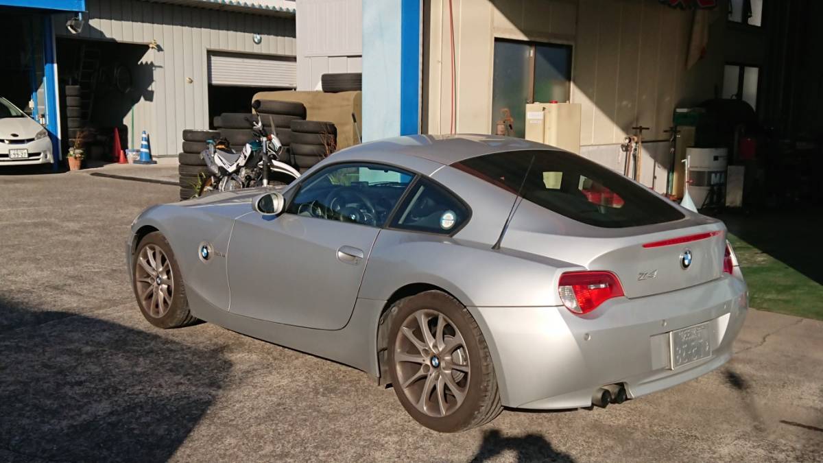 ☆個人売買 希少 左ハンドル ＢＭＷ Ｅ８６・Z４クーペ ３リッター ワンオーナー 走行距離多し 定期点検・毎年・正規ディーラー_画像9