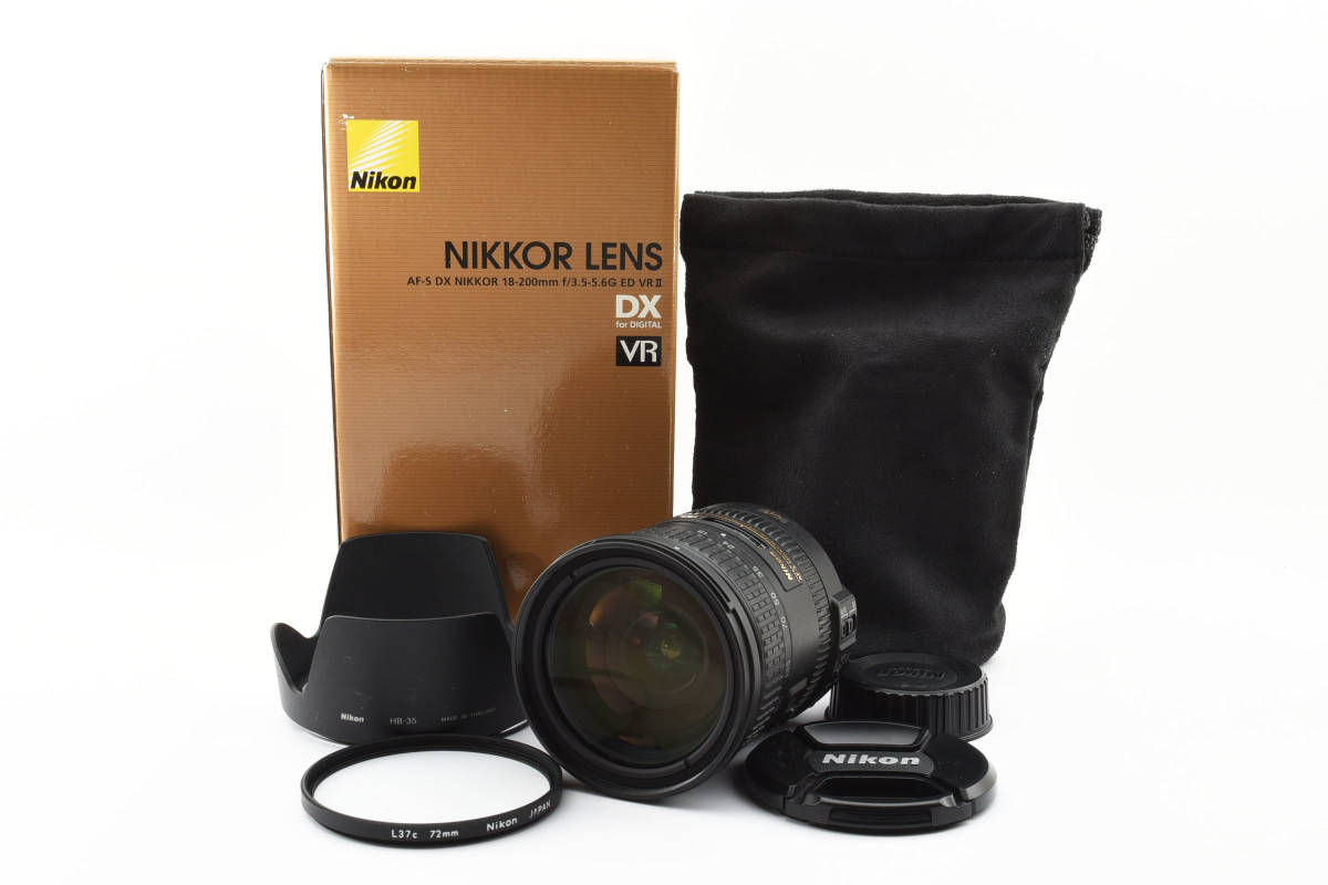 ★新品級★ ニコン Nikon AF-S DX Nikkor 18-200mm F3.5-5.6G ED VR II 元箱★ワンオーナー #16533T_画像1