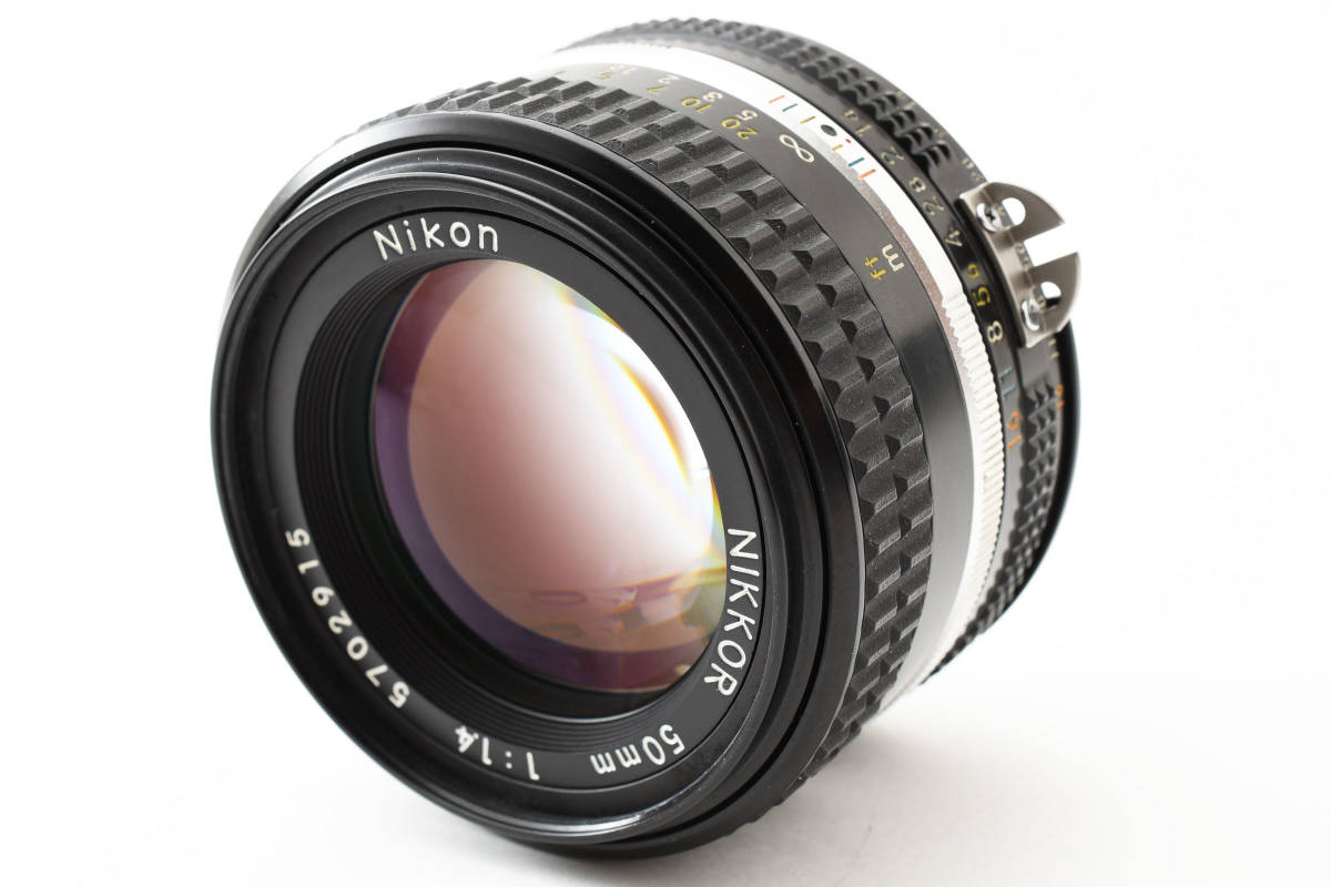 ★超美品★ ニコン Nikon Ai-s Nikkor 50mm F1.4 ★ワンオーナー #16620TR_画像2