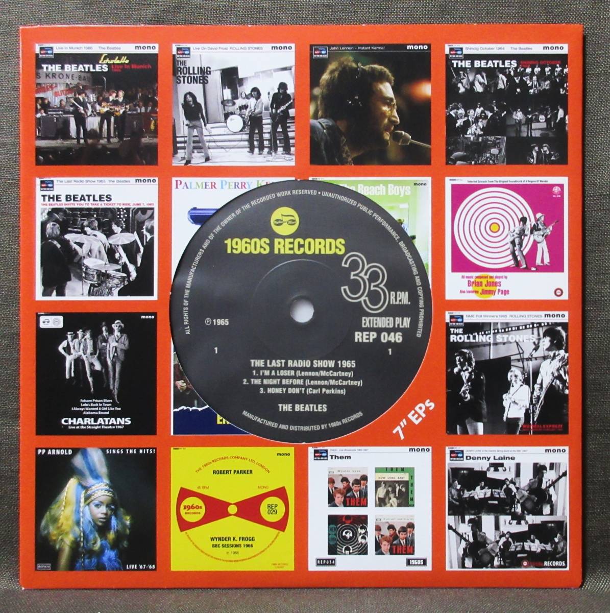 7''EP THE BEATLES [THE LAST RADIO SHOW 1965] THE BEATLES INVITE YOU TAKE A TICKET TO RIDE, JUNE 7, 1965/UK 1960S RECORDS/REP 046_画像5