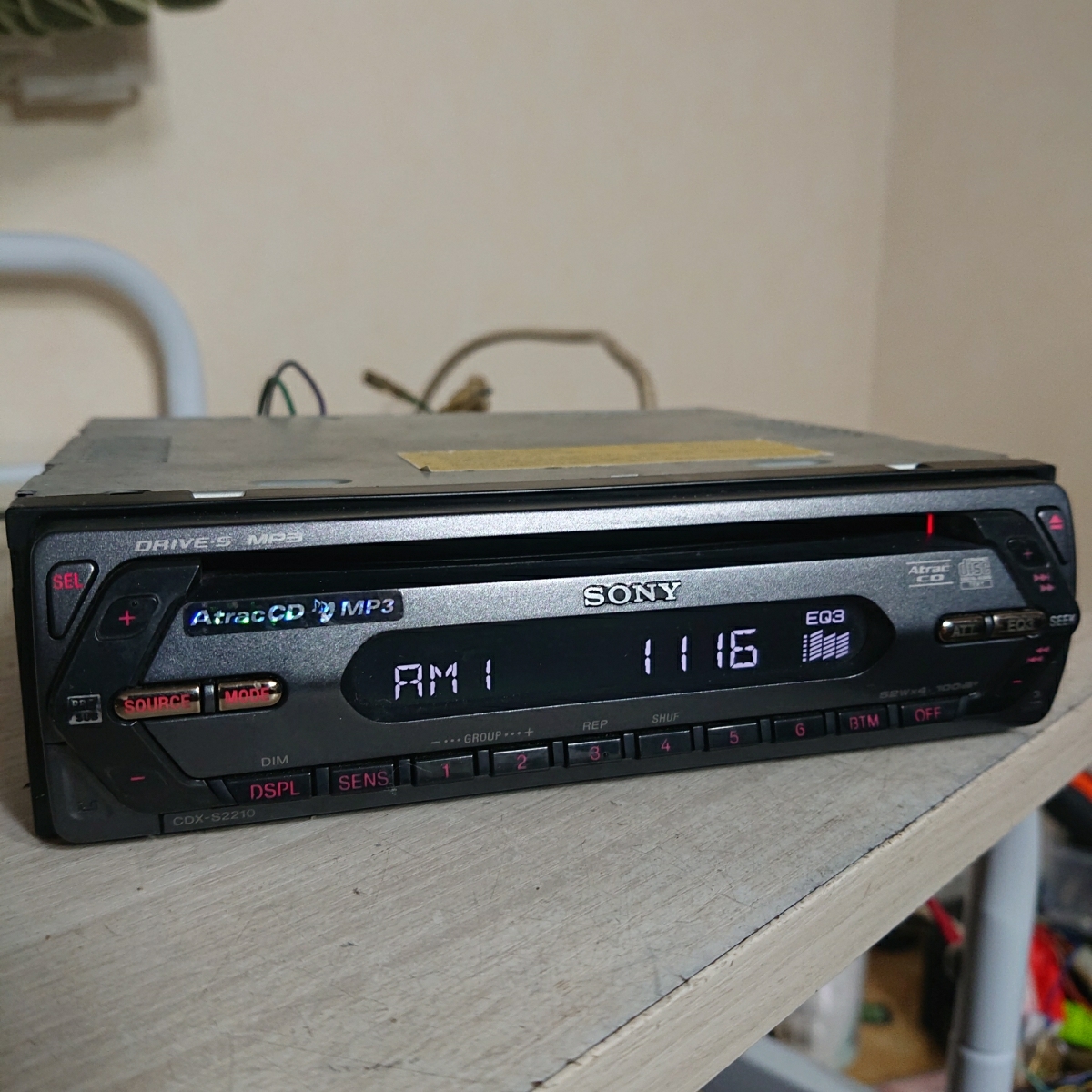 sony cdx s2210