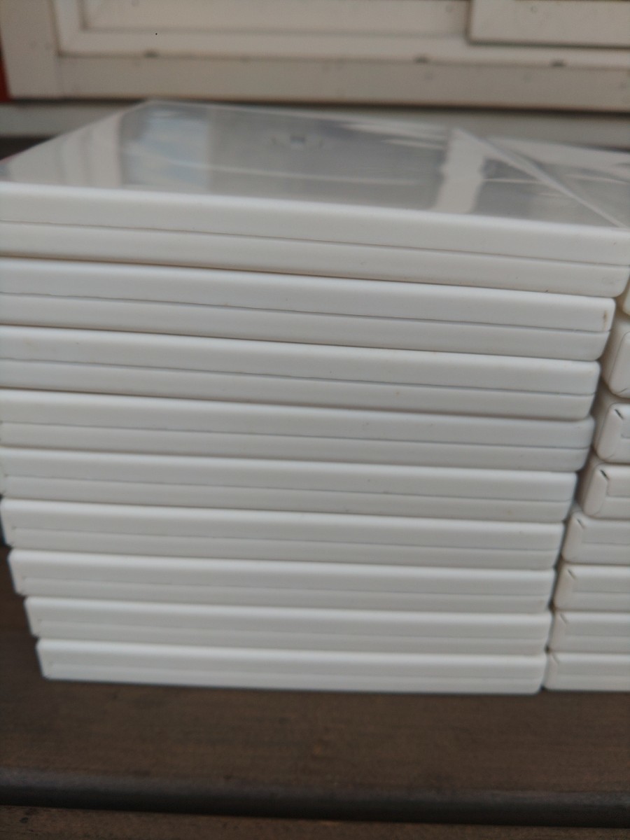 空DVDトールケース18枚セットです。保管品　　白色 CD ホワイト_画像4