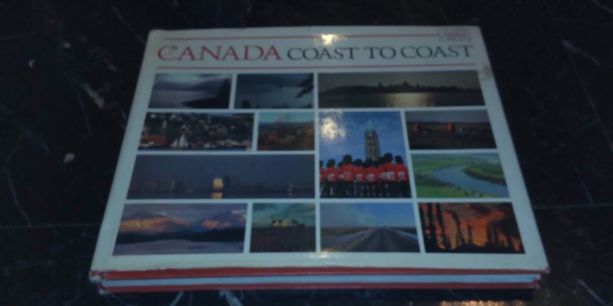 CANADA　1982年 COAST　TO　COAST　カナダ　写真集　TORONTO OXFORD UNIVERSITY PRESS 古いカナダの洋書　英語　ハードカバー本_画像2