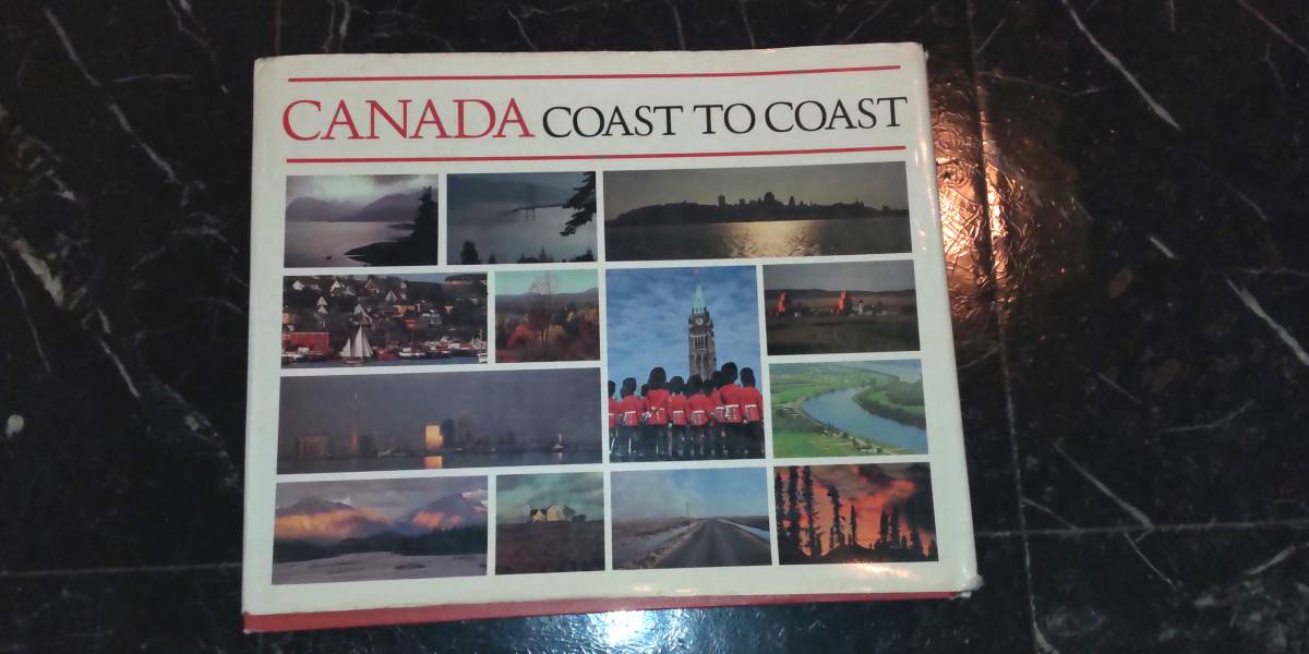 CANADA　1982年 COAST　TO　COAST　カナダ　写真集　TORONTO OXFORD UNIVERSITY PRESS 古いカナダの洋書　英語　ハードカバー本_画像3