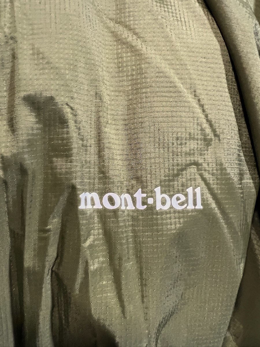美品 モンベル パックラップレインコート M mont-bell 1128274 雨具_画像3