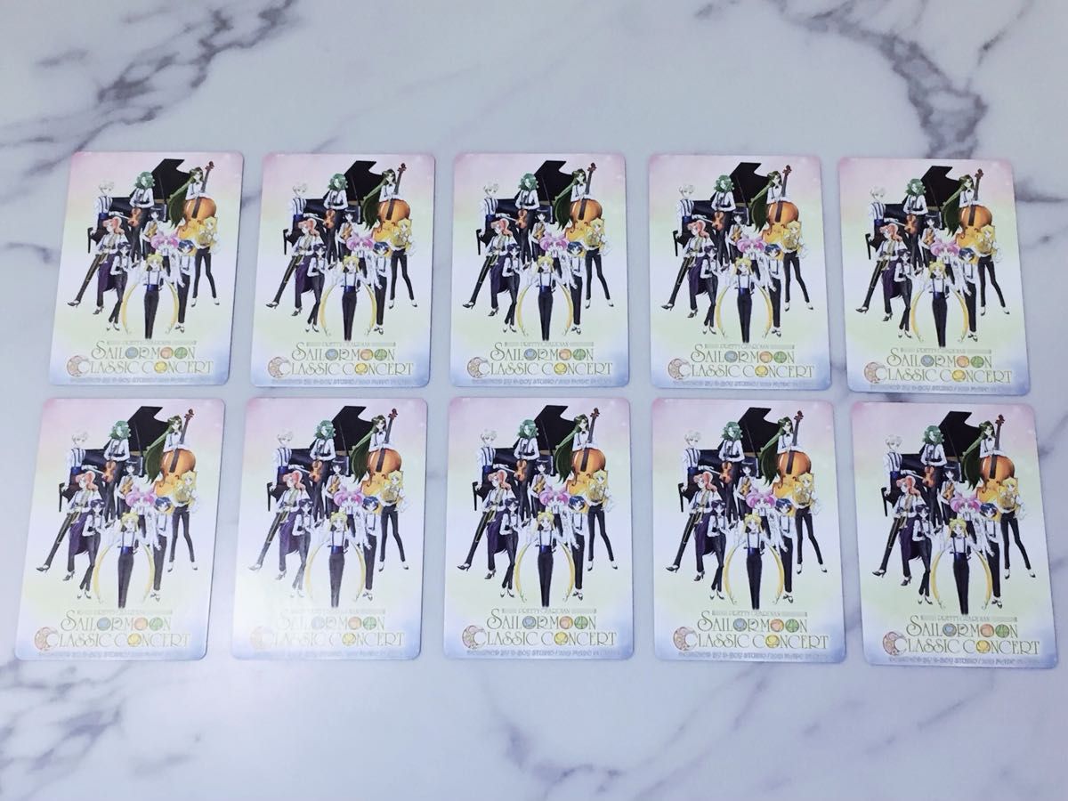 セーラームーン カード クラシックコンサート キラ レア Sailor Moon cards