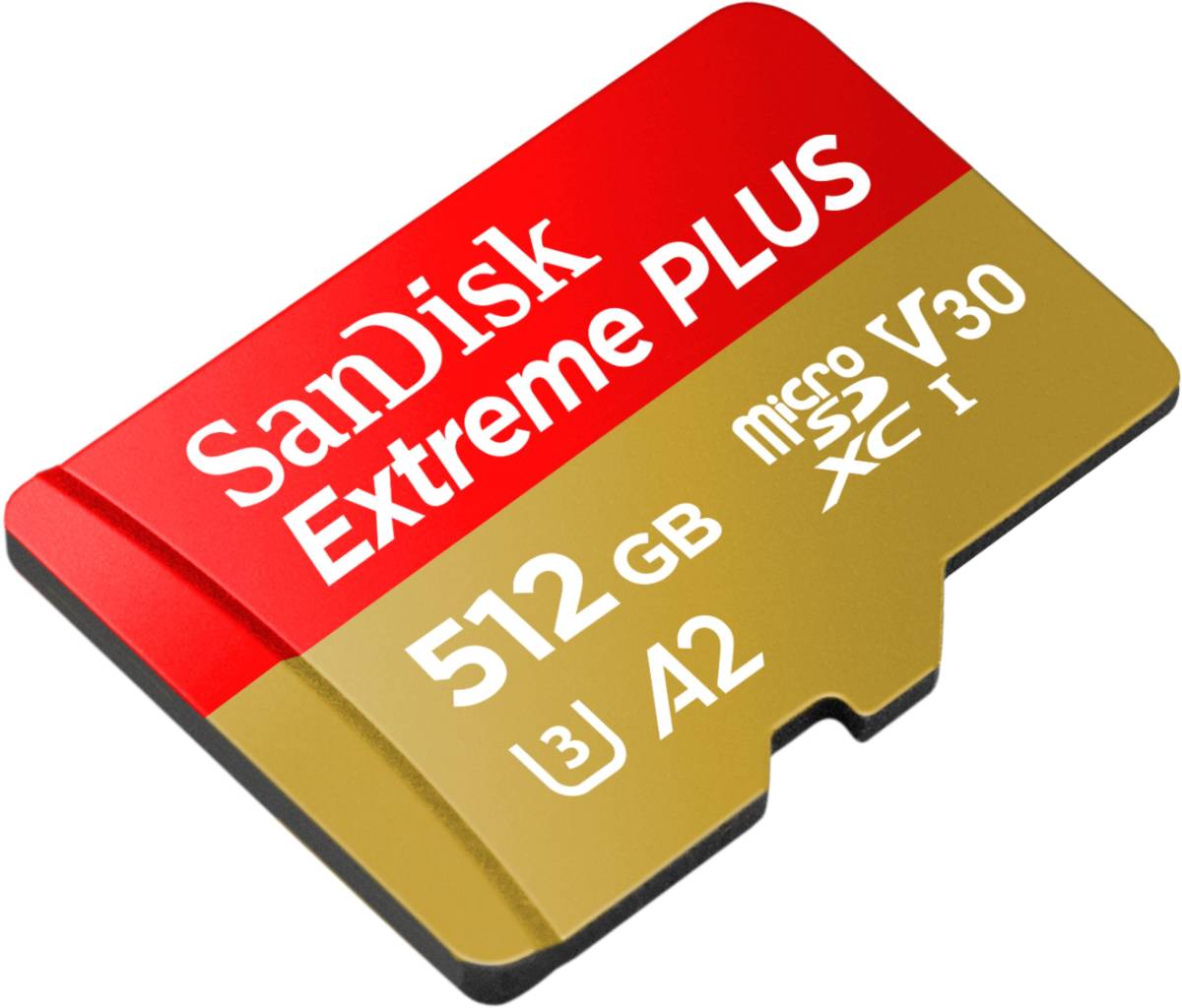 未使用品　Sandisk Extreme PLUS 512GB microSDXC　マイクロSD　付属品：アダプター サンディスク エクストリームプラス_画像1