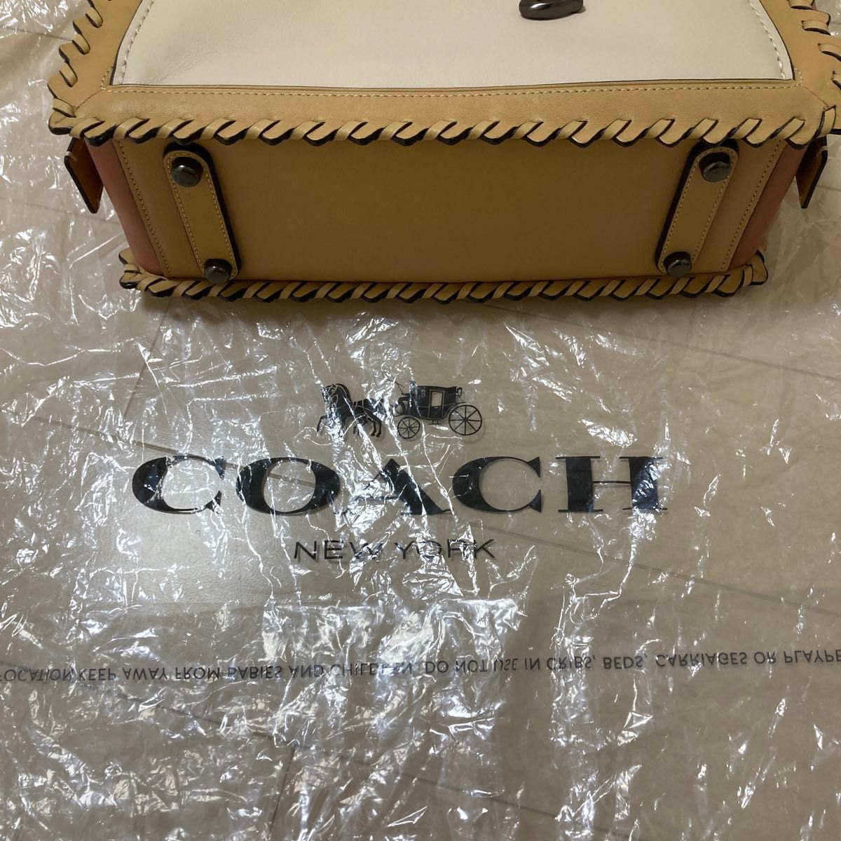 COACH ドリーマー カラーブロック ウィズ ウィップステッチ COACH ドリーマー カラーブロック ウィズ ウィップステッチ