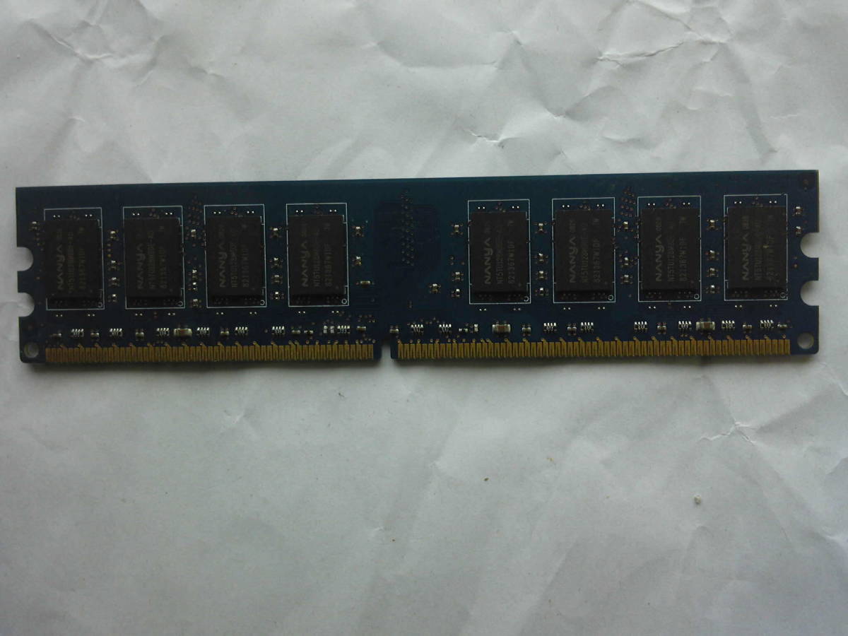 Nanya 2GB 2RX8 PC2-6400U-666-13 1枚_画像2