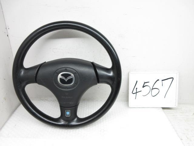 14 year Roadster GH-NB8C steering wheel steering wheel leather 62843km B25H-32-980A 189289 4567