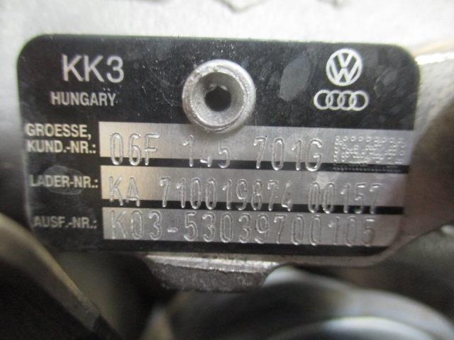 2008 year Audi TT 8JBWA engine with turbo 189109 4564