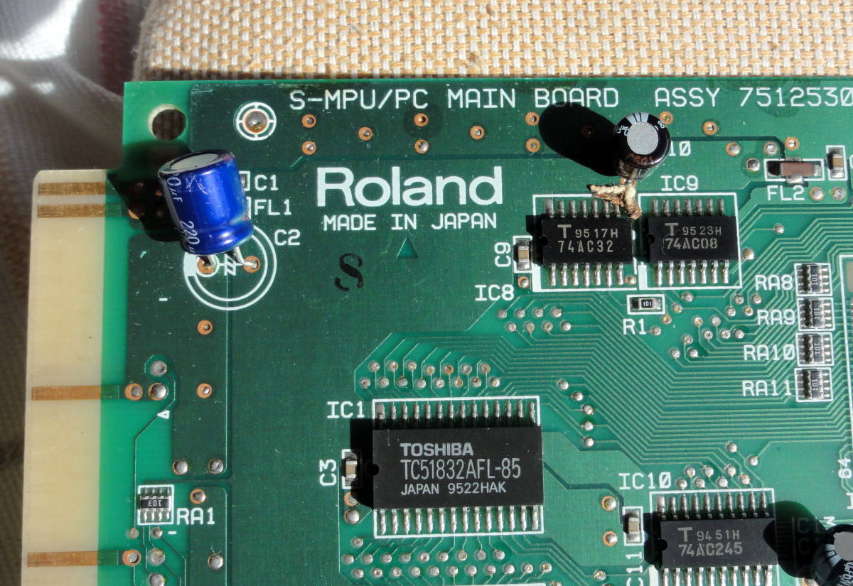 ☆ Roland PC-98 MIDIインターフェイスボード S-MPU/PC 動作確認済_画像3
