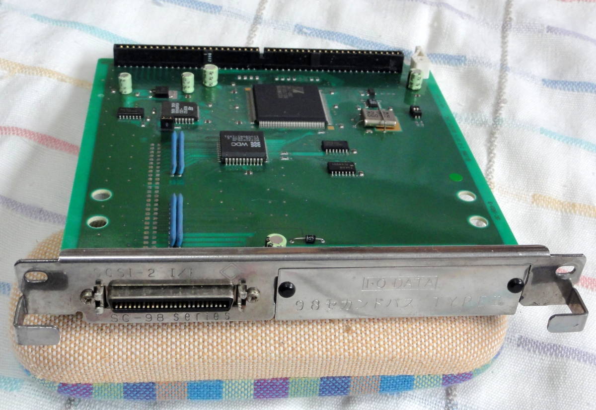 ☆ Cバス SCSI I・O DATA SC-98Ⅲ アンフェノールハーフピッチ ドライバー付属 Xa10にて動作確認済_画像2