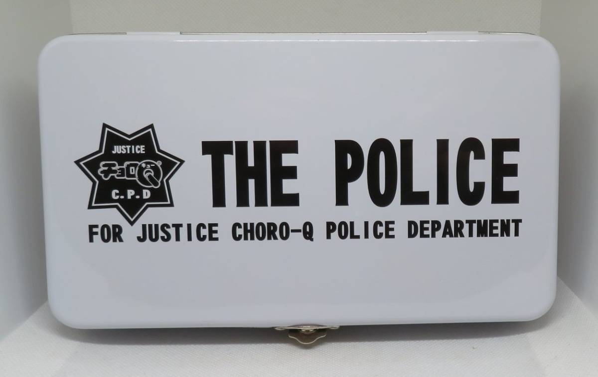 targa(タルガ)　チョロQ　THE POLICE　コレクターズ6台+2個セット　専用缶ケース入り【未使用】_画像2