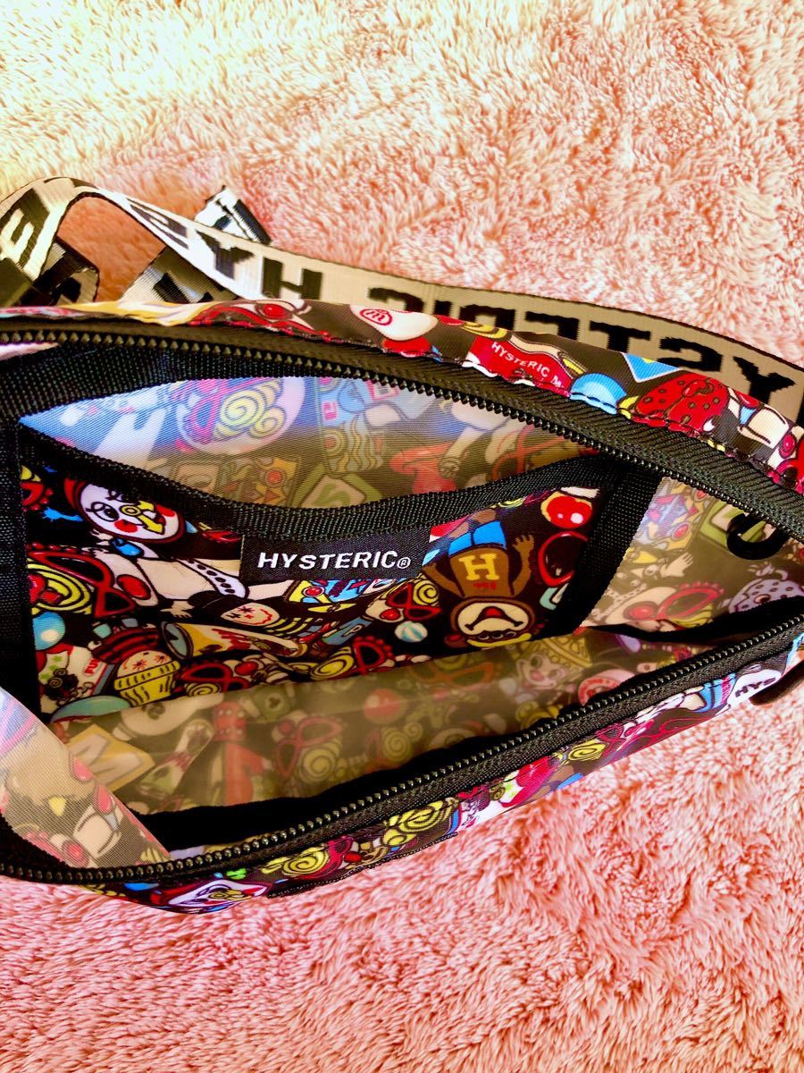 [ new goods ]HYSTERIC MINI belt bag total pattern all Star 