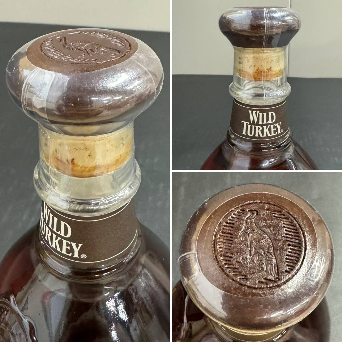 B287370(014)-138/AM5000　酒　WILD TURKEY　Forgjven　Bllend of Bourbon ＆ Rey Strajght Whiskies　45.5%　750ml　ケース付き_画像6